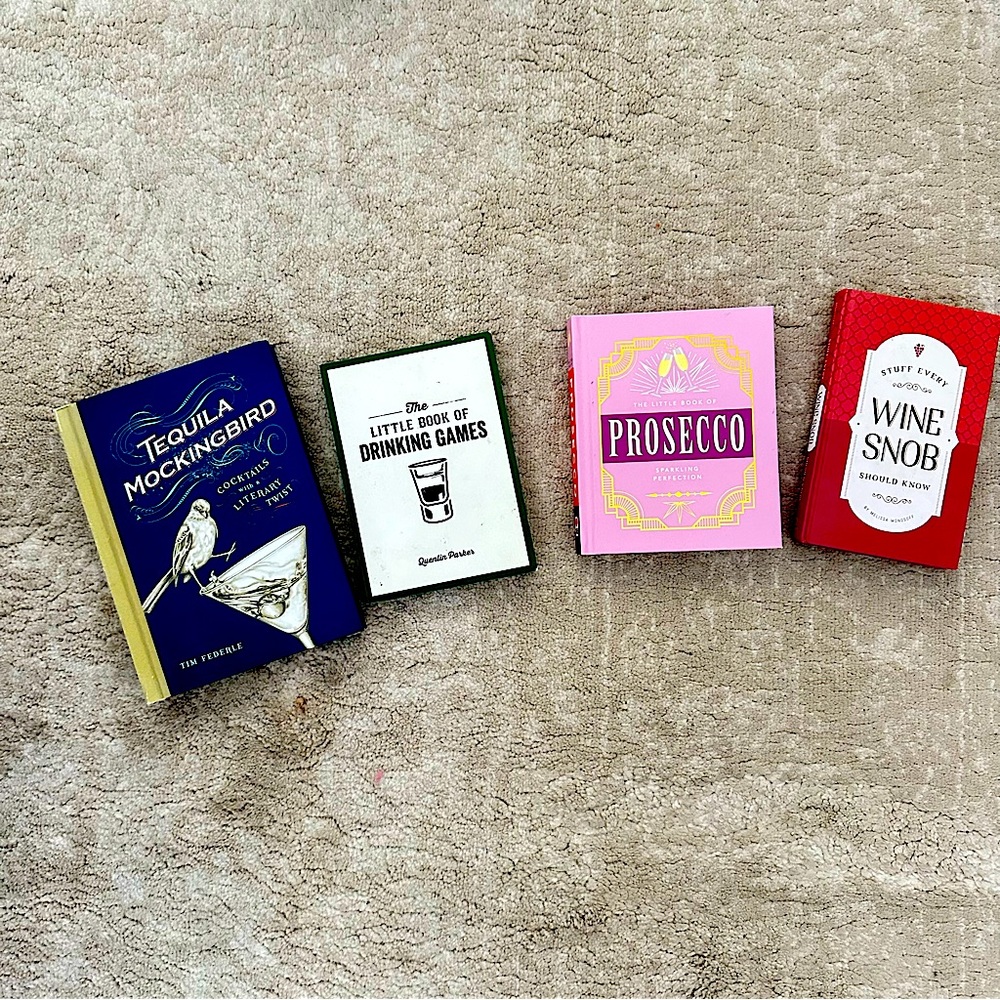 drinking books bundle of 4